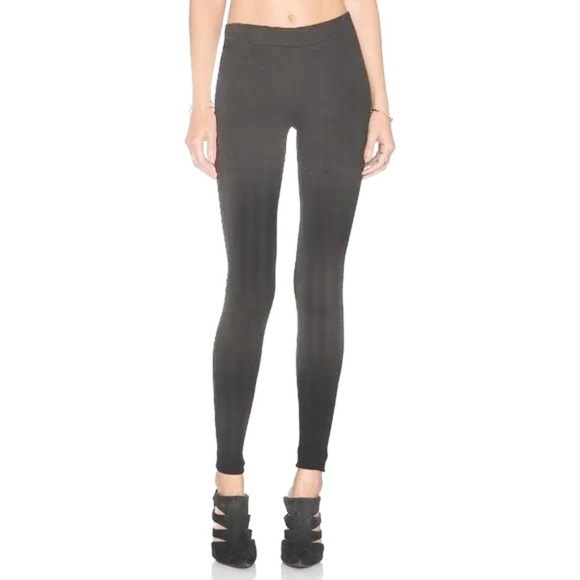 Vince Gray Ponte Pull On Stretch Scrunch Ankle Legging V1064 20408 EUC Size S - Picture 1 of 7